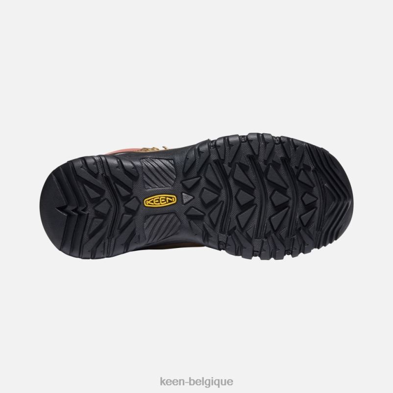DLLD6371 Keen botte imperméable Greta noix de coco grillée et séquoia femmes