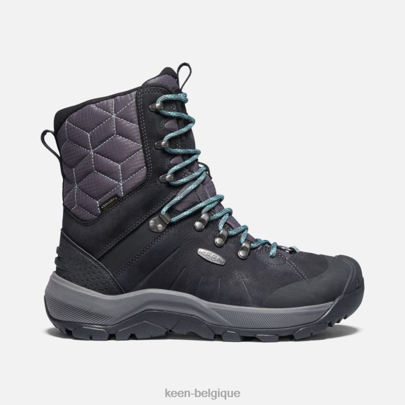 DLLD6375 Keen botte polaire haute revel iv noir-atlantique nord femmes
