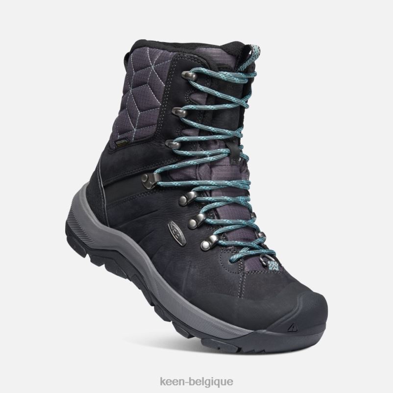 DLLD6375 Keen botte polaire haute revel iv noir-atlantique nord femmes