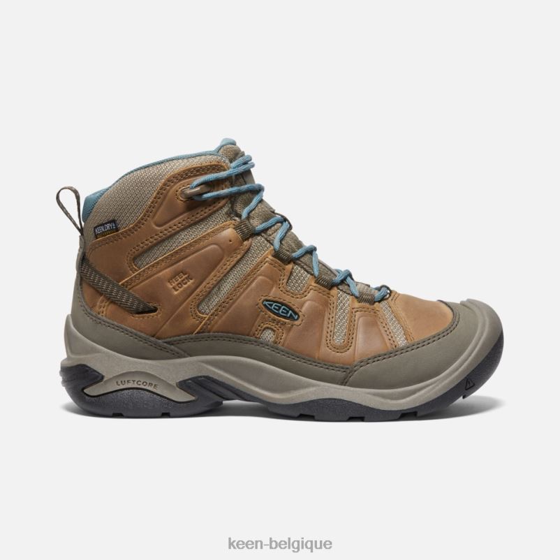 DLLD6320 Keen botte imperméable circadia noix de coco-atlantique nord femmes