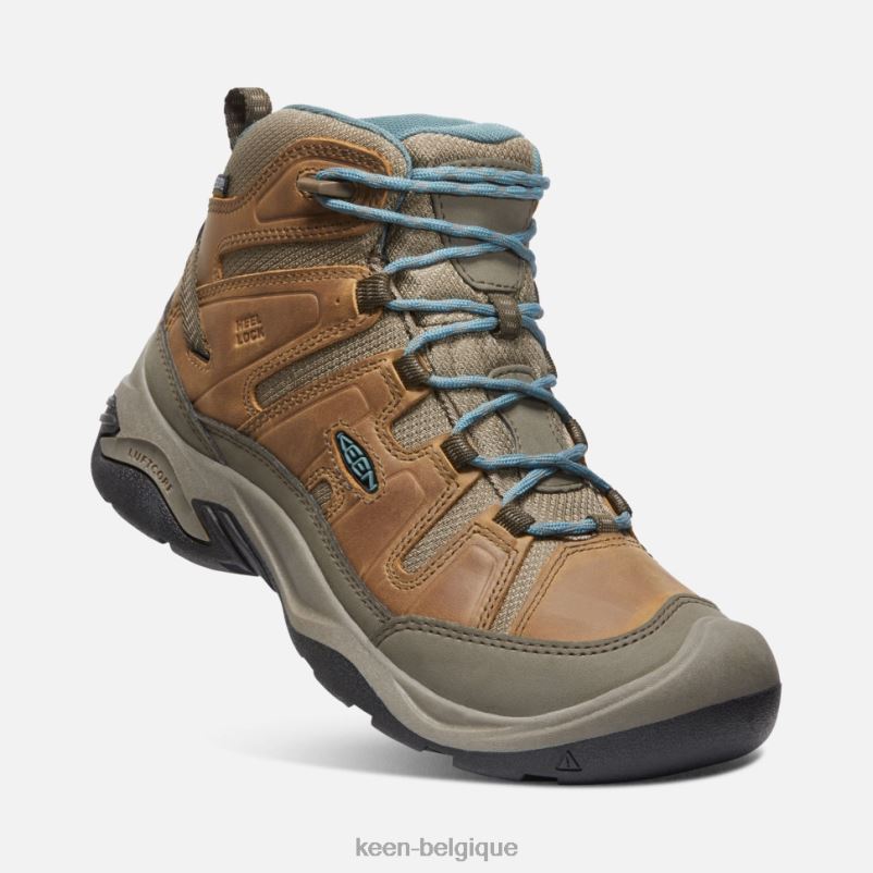 DLLD6320 Keen botte imperméable circadia noix de coco-atlantique nord femmes