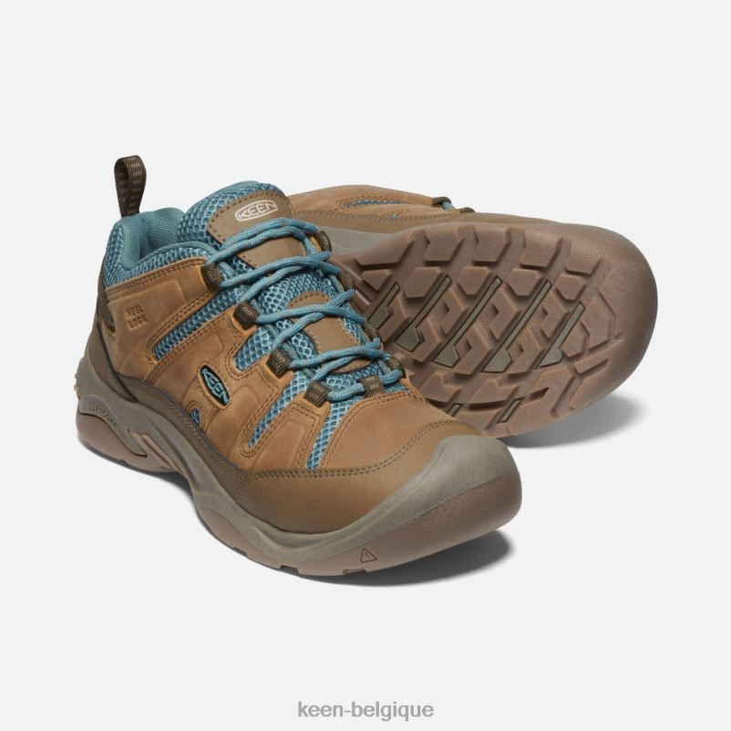 DLLD6322 Keen chaussure d\'évent circadia noix de coco-atlantique nord femmes