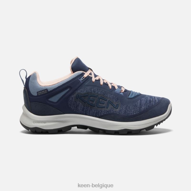 DLLD6343 Keen chaussure imperméable terradora flex vintage indigo-pêche vintage indigo-pêche vif femmes