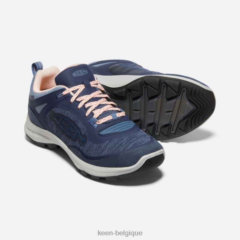 DLLD6343 Keen chaussure imperméable terradora flex vintage indigo-pêche vintage indigo-pêche vif femmes