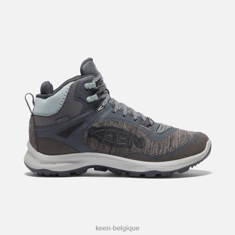 DLLD6351 Keen botte imperméable terradora flex aimant-nuage bleu femmes