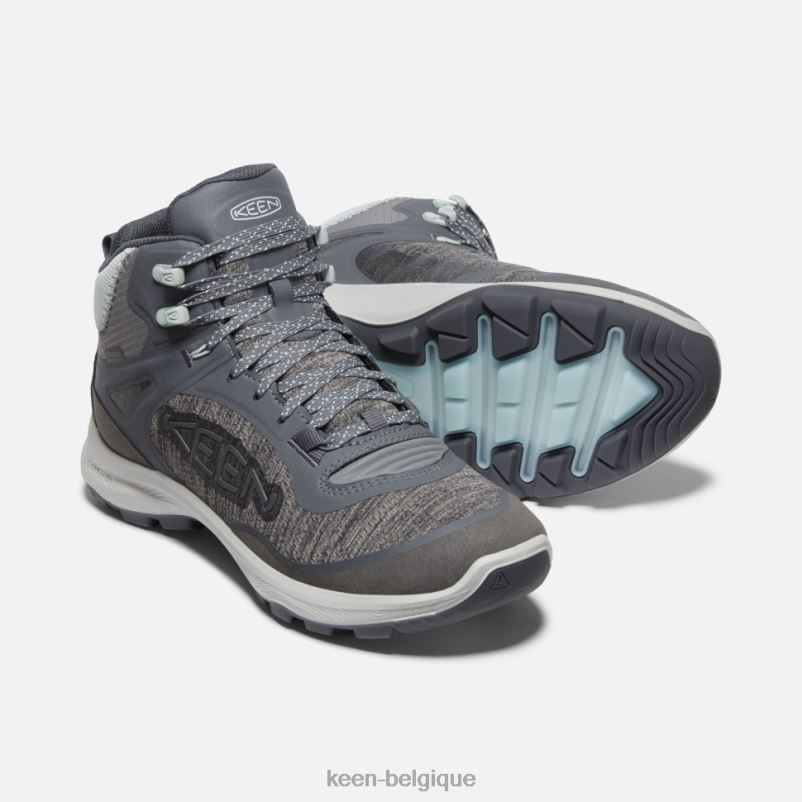 DLLD6351 Keen botte imperméable terradora flex aimant-nuage bleu femmes