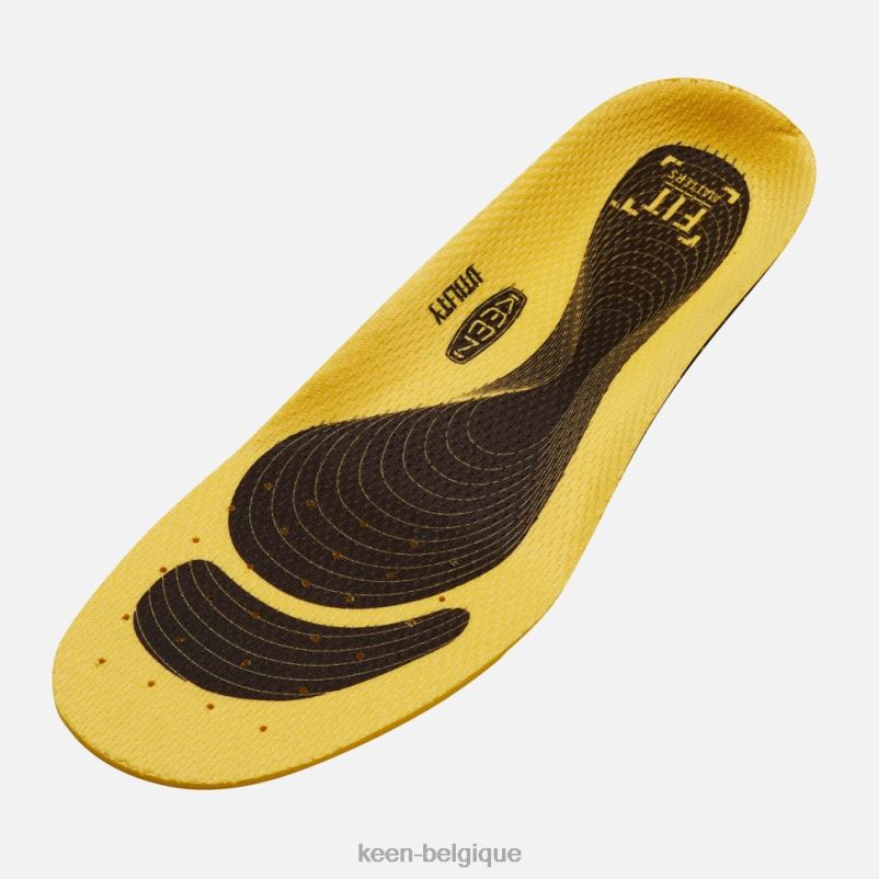 DLLD6422 Keen semelle intérieure de remplacement utilitaire K-10 jaune Hommes