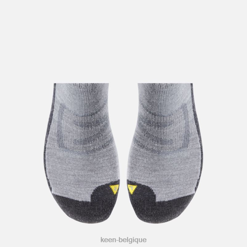 DLLD6428 Keen équipage léger du nord du pays gris Hommes