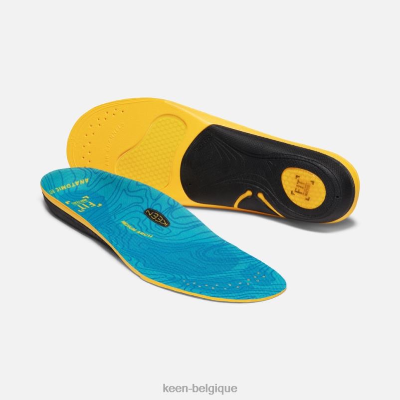 DLLD6430 Keen semelle intérieure extérieure K-30 à voûte moyenne bleu Hommes