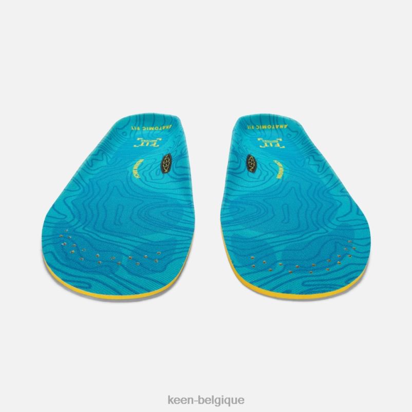 DLLD6430 Keen semelle intérieure extérieure K-30 à voûte moyenne bleu Hommes