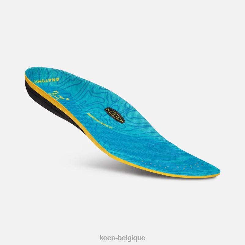 DLLD6430 Keen semelle intérieure extérieure K-30 à voûte moyenne bleu Hommes