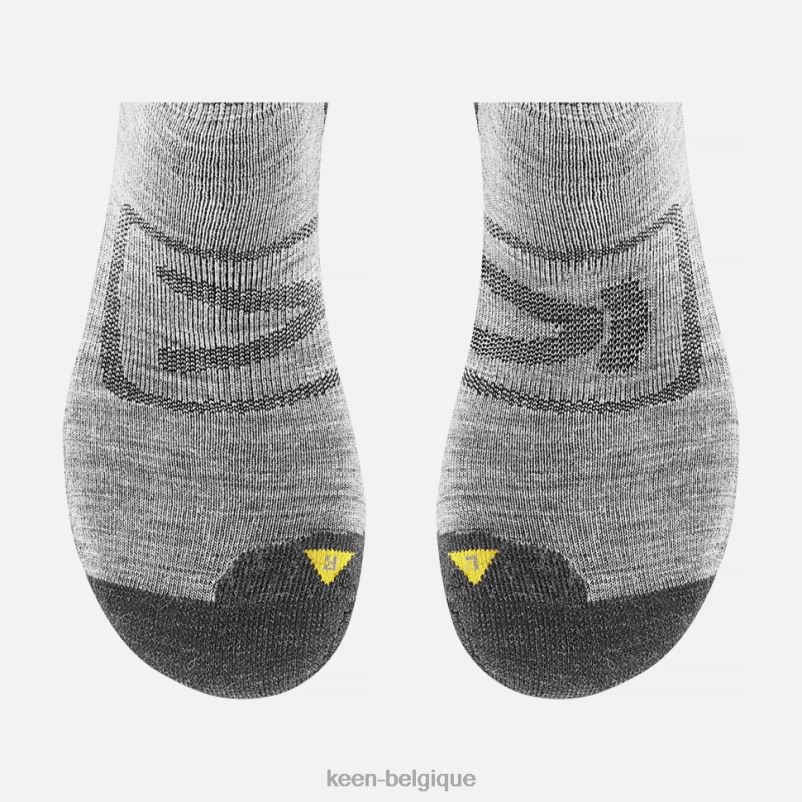 DLLD6448 Keen équipage moyen du nord du pays gris Hommes