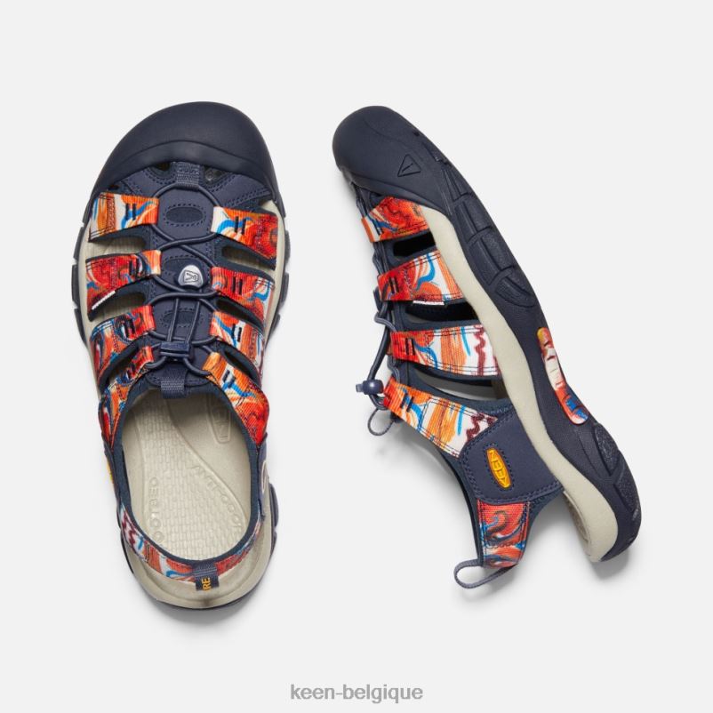 DLLD6405 Keen newport x extérieur afro orange-marine groovy Hommes