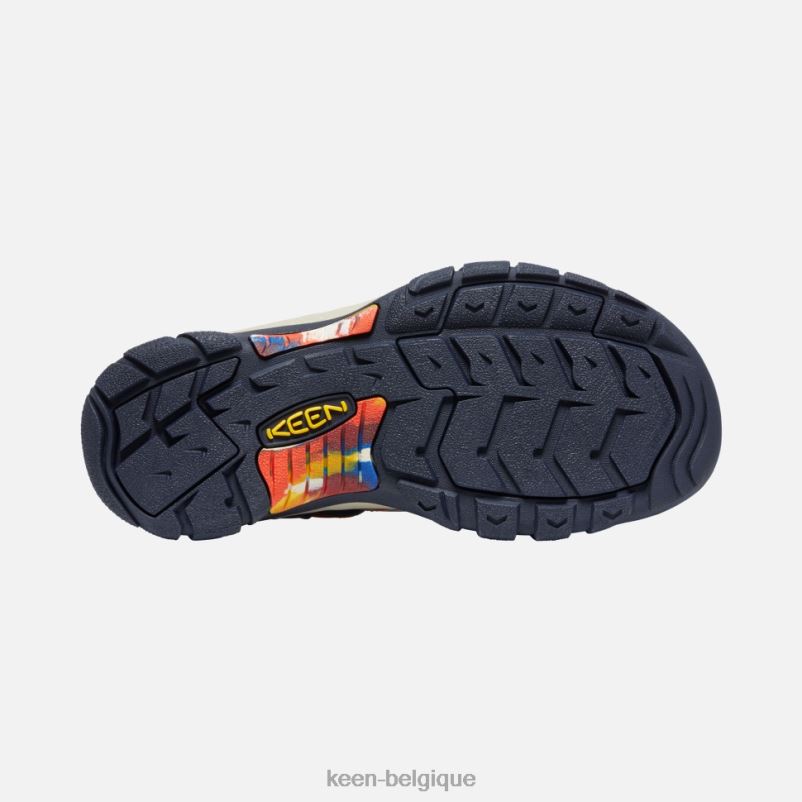 DLLD6405 Keen newport x extérieur afro orange-marine groovy Hommes