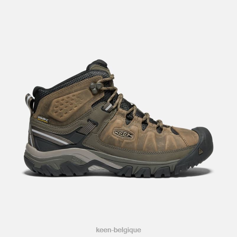 DLLD6263 Keen bottes de randonnée imperméables targhee iii sandow-noir Hommes
