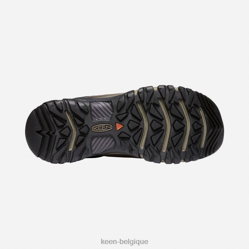 DLLD6264 Keen bottes de randonnée imperméables targhee iii paillis de châtaigniers Hommes