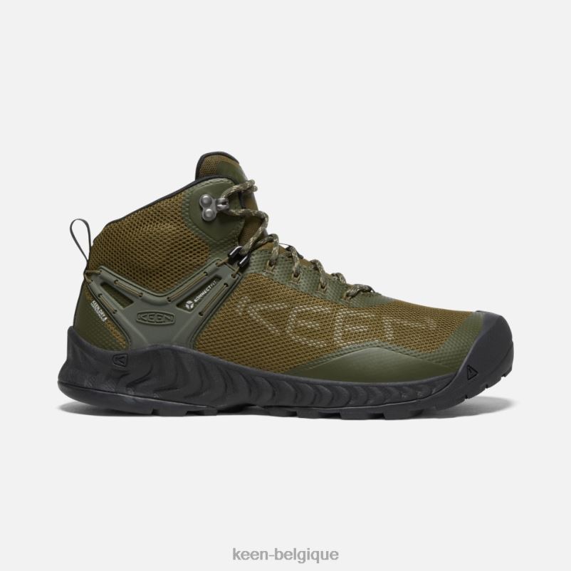 DLLD6385 Keen botte imperméable nxis evo forêt nuit-olive foncée Hommes