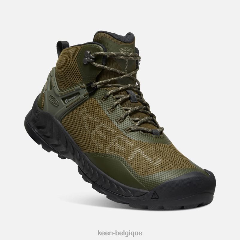 DLLD6385 Keen botte imperméable nxis evo forêt nuit-olive foncée Hommes