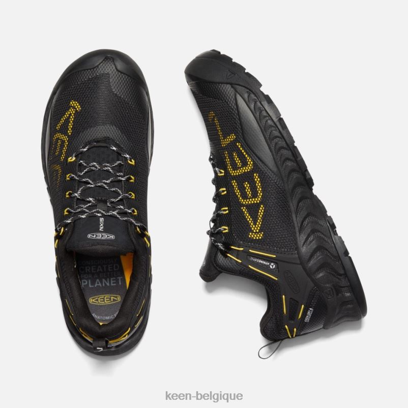 DLLD6207 Keen nxis evo imperméable noir-jaune jaune noir vif Hommes