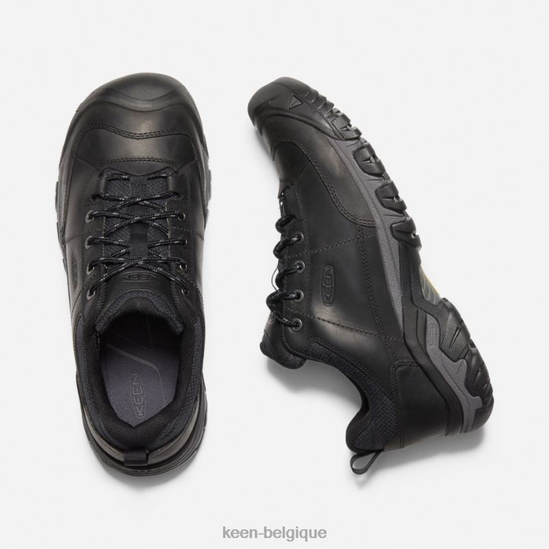 DLLD6278 Keen chaussures décontractées oxford targhee iii aimant noir Hommes