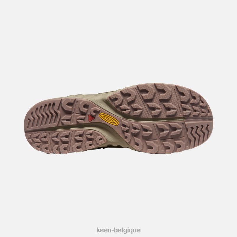 DLLD6391 Keen chaussure imperméable nxis evo olive foncé-olive noire Hommes