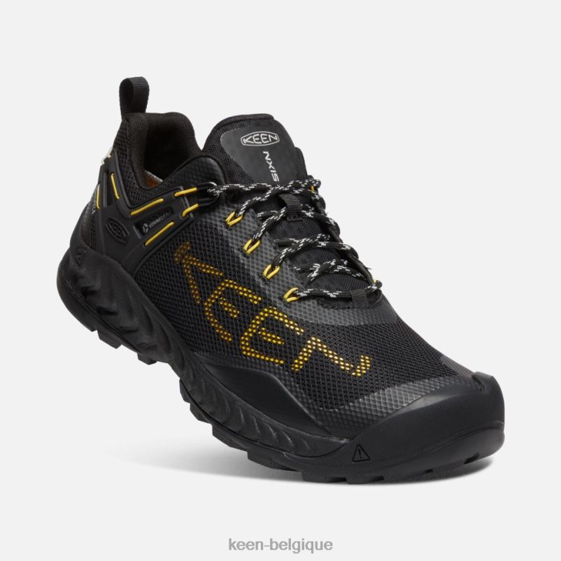 DLLD6392 Keen chaussure imperméable nxis evo noir-jaune jaune noir vif Hommes