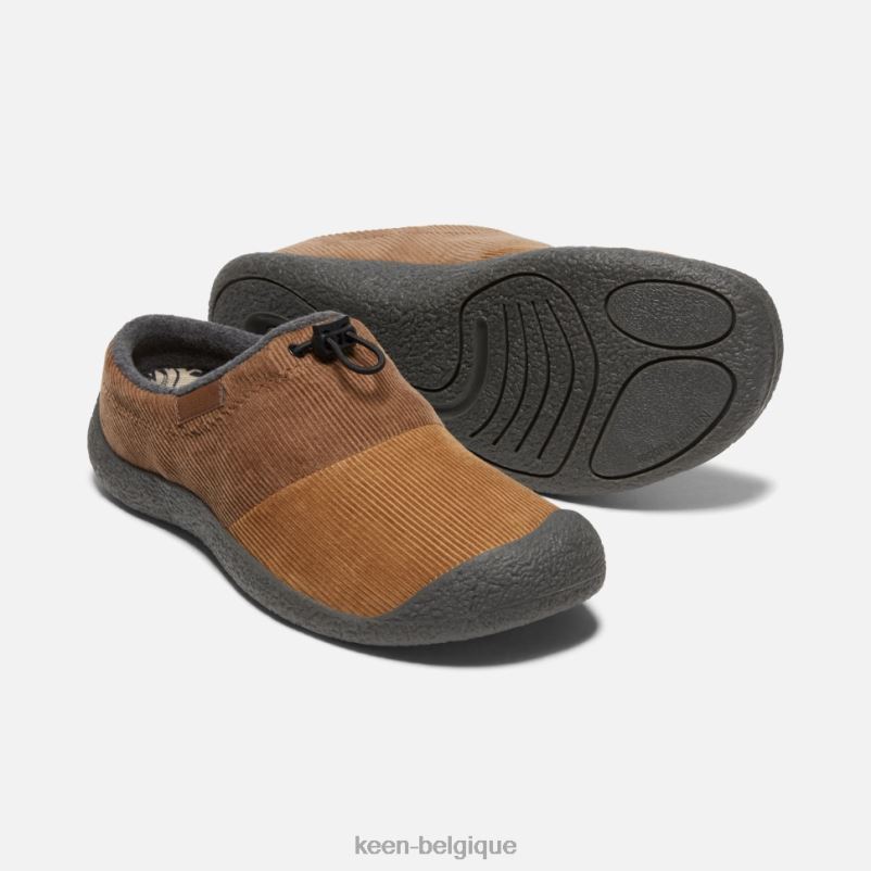 DLLD6477 Keen diapositive Howser III noix de coco grillée au cordon de bison Hommes