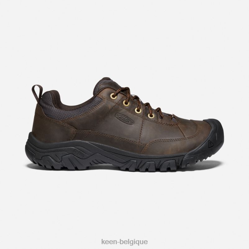 DLLD6516 Keen chaussure targhee iii oxford large paillis de terre sombre Hommes