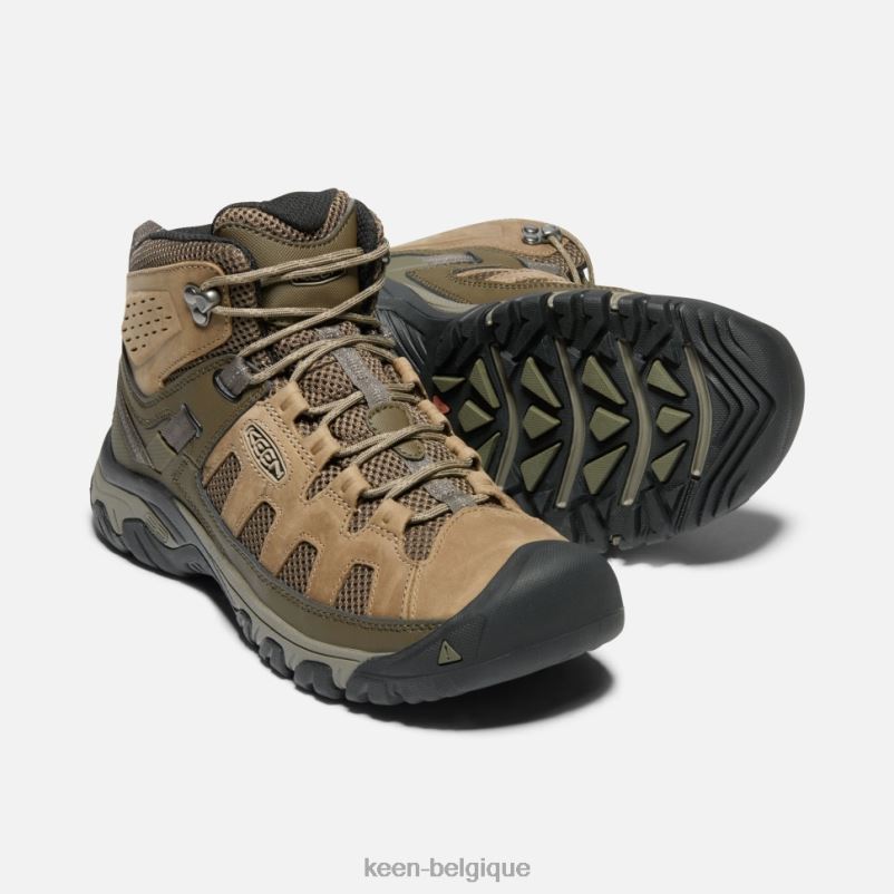 DLLD6521 Keen targhee évent milieu cordon élastique olivia Hommes