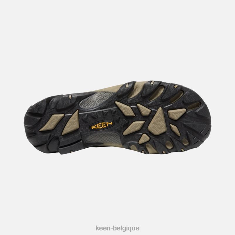 DLLD6527 Keen targhee ii chelsea végétal brun-noir Hommes
