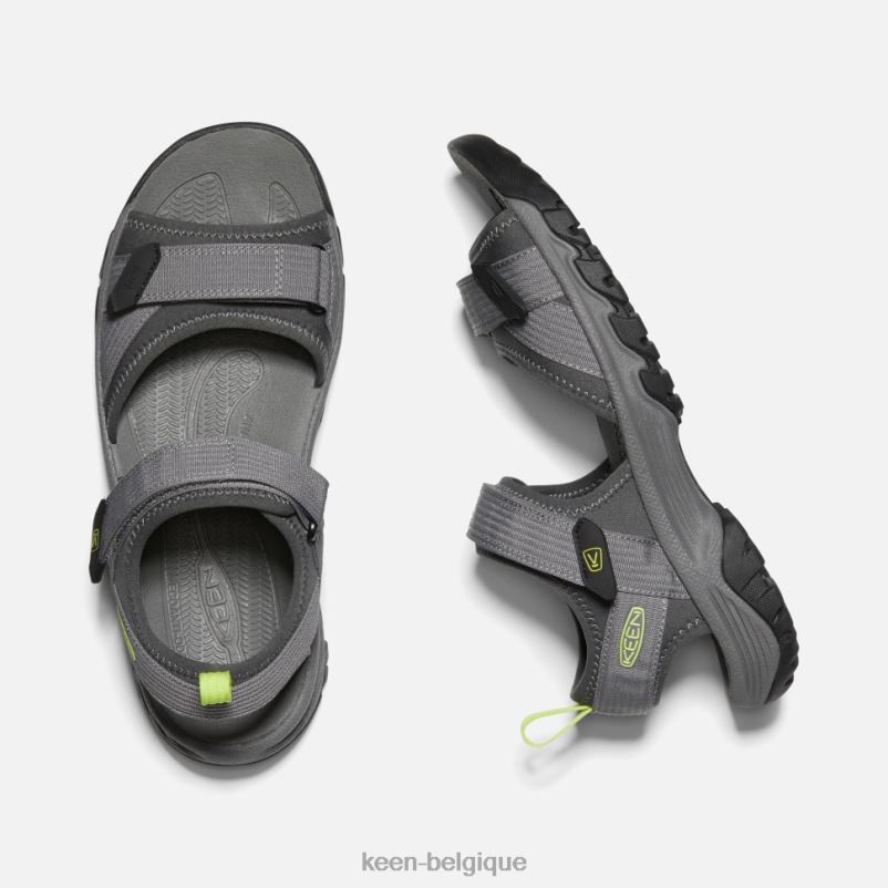 DLLD6529 Keen targhee iii à bout ouvert h2 gris acier-onagre Hommes