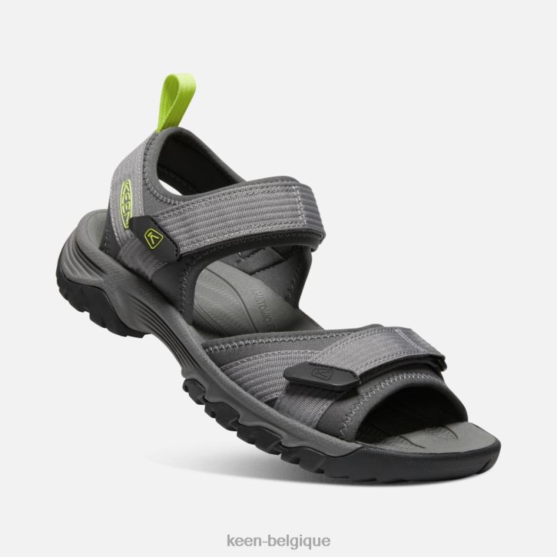 DLLD6529 Keen targhee iii à bout ouvert h2 gris acier-onagre Hommes
