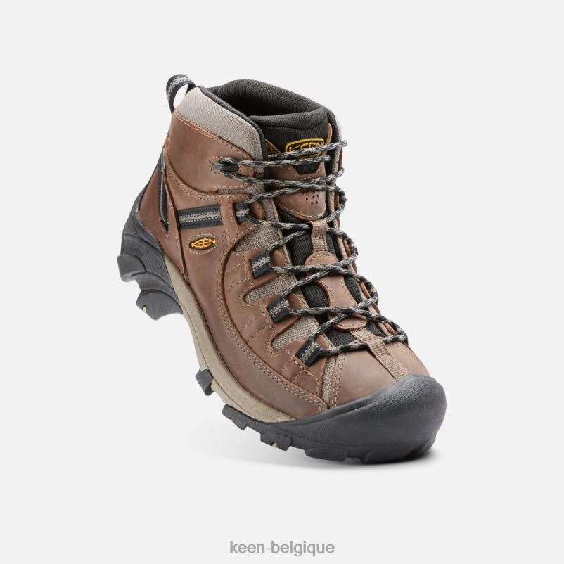 DLLD6500 Keen targhee ii imperméable mi-large shitake bringé Hommes