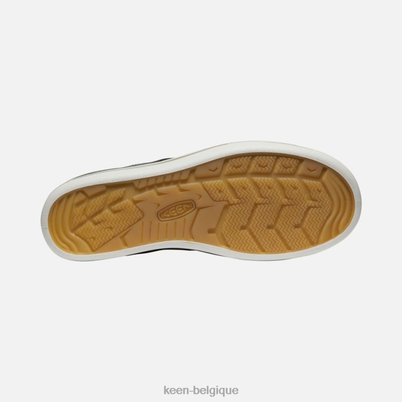 DLLD6480 Keen baskets en cuir Eldon Harvest bouleau noir-argenté Hommes